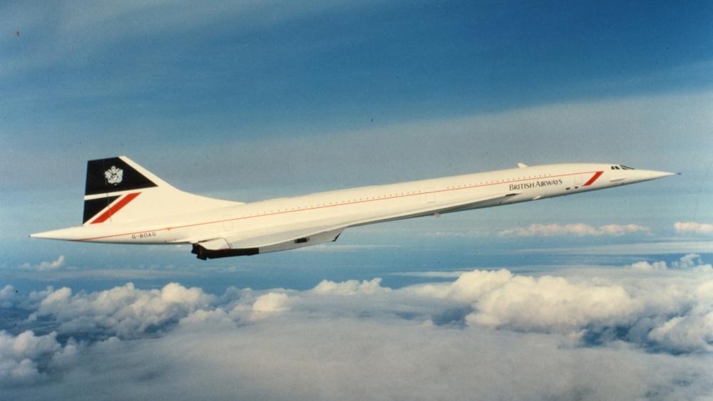 British Airwaysin Concorde