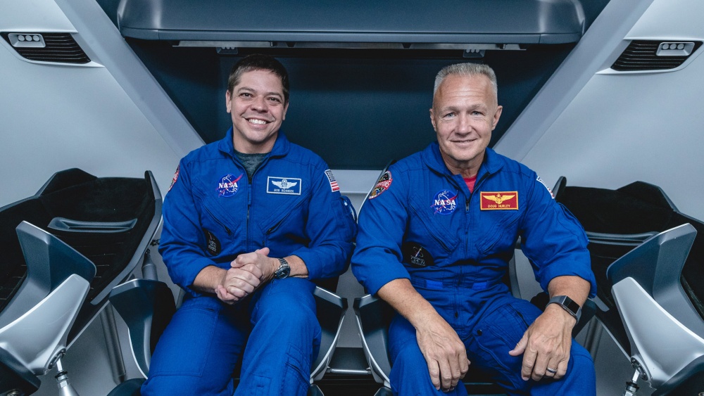 Astronautit Bob Behnken ja Doug Hurley ovat kyydissä seuraavalla lennolla.