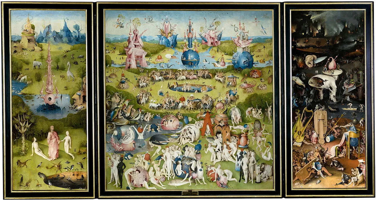 El jardin de las delicias de el Bosco