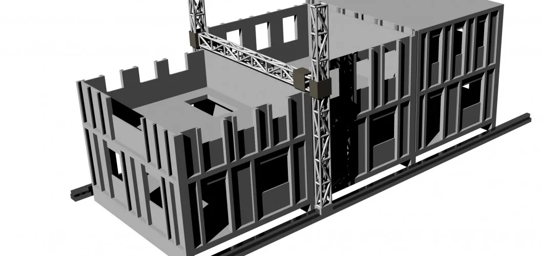 3D-tulostettu talo