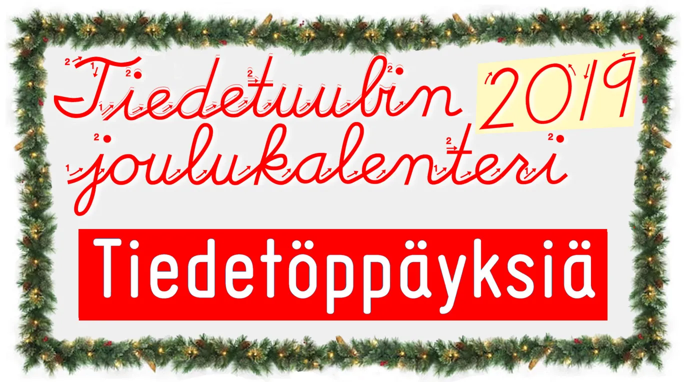 Tiedetöppäysjoulukalenterin tunnus