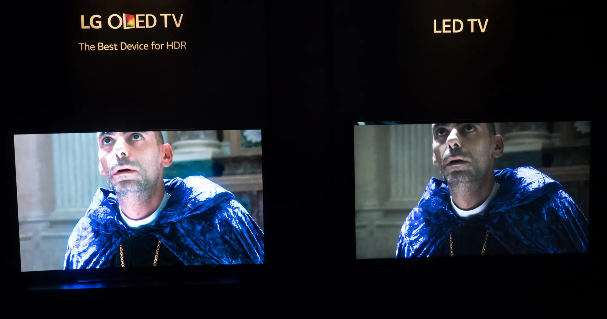 OLED vs. tavallinen LED