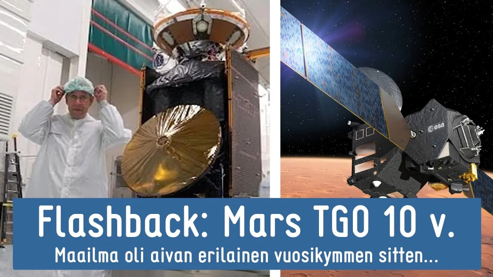 ESAn ExoMars Trace Gas Orbiter -luotain