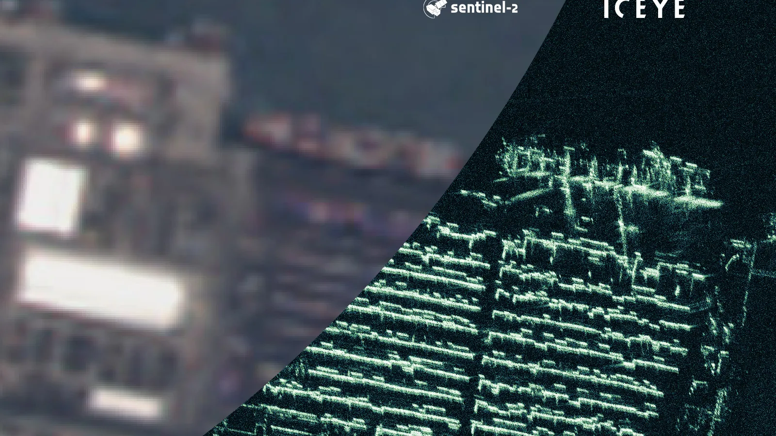 Sentinel-2 vs. Iceye