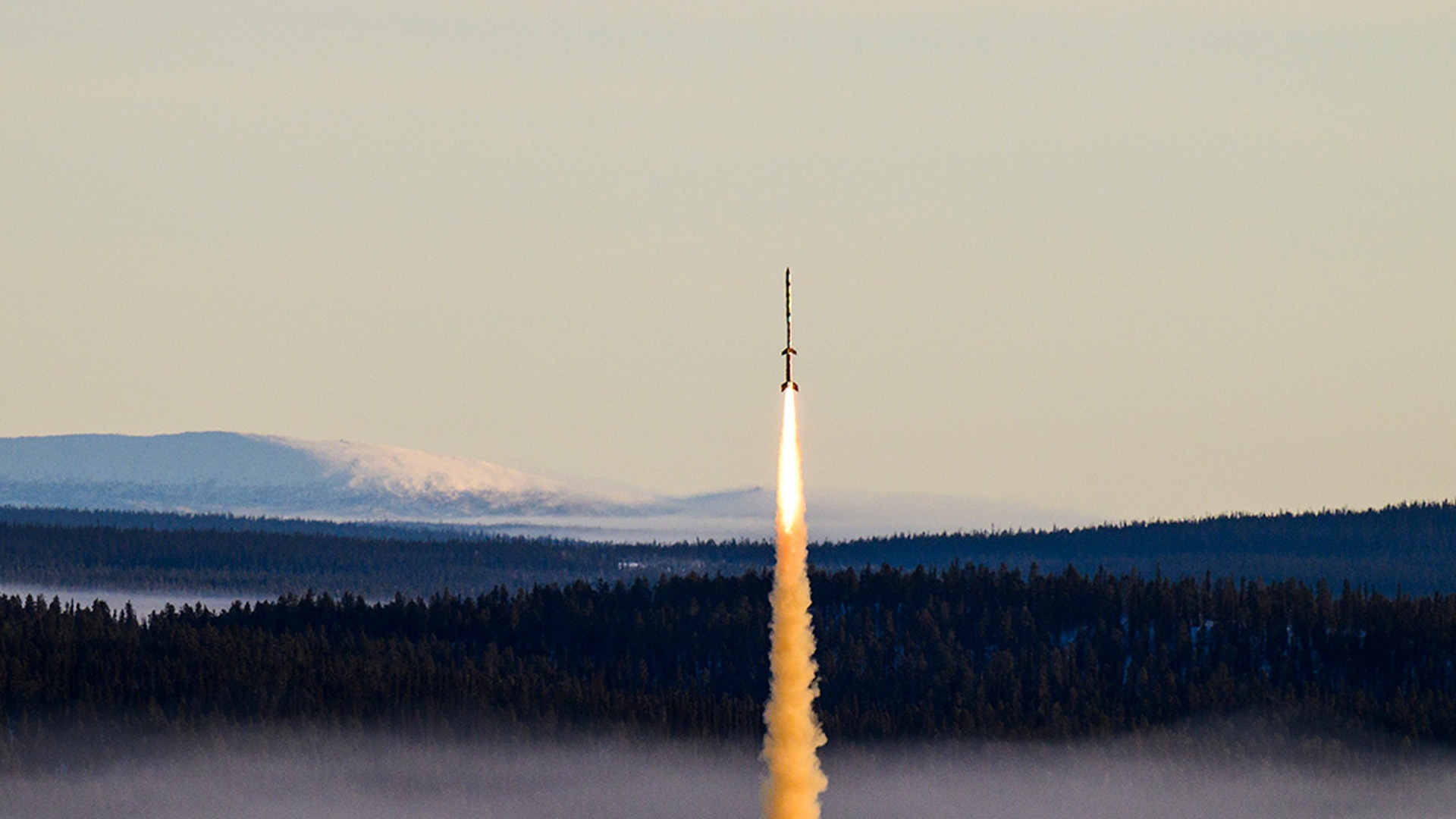 MAPHEUS-laukaisu ESRANGEsta viime vuoden marraskuussa