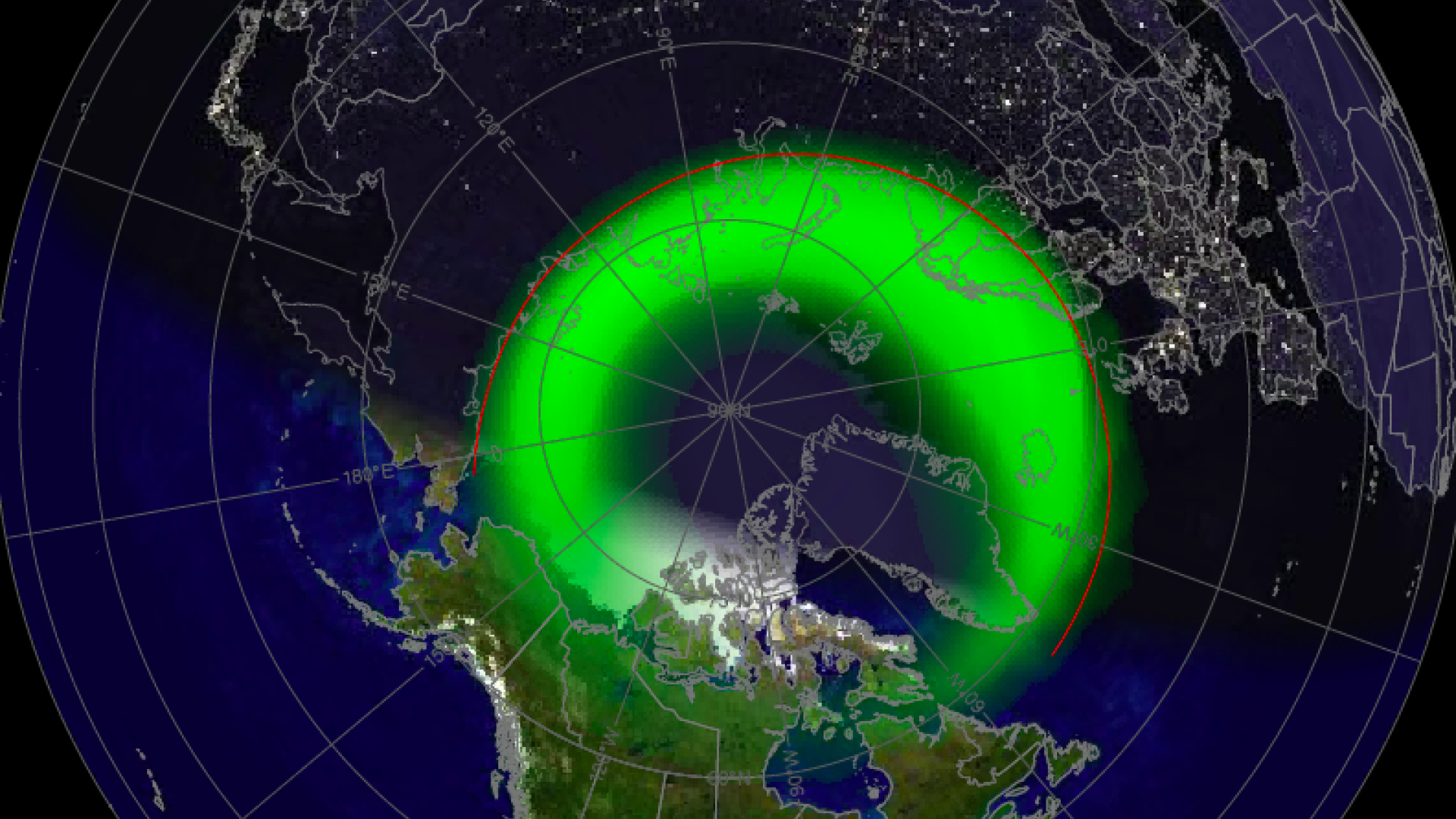 Ennuste revontuliovaalista täksi illaksi
