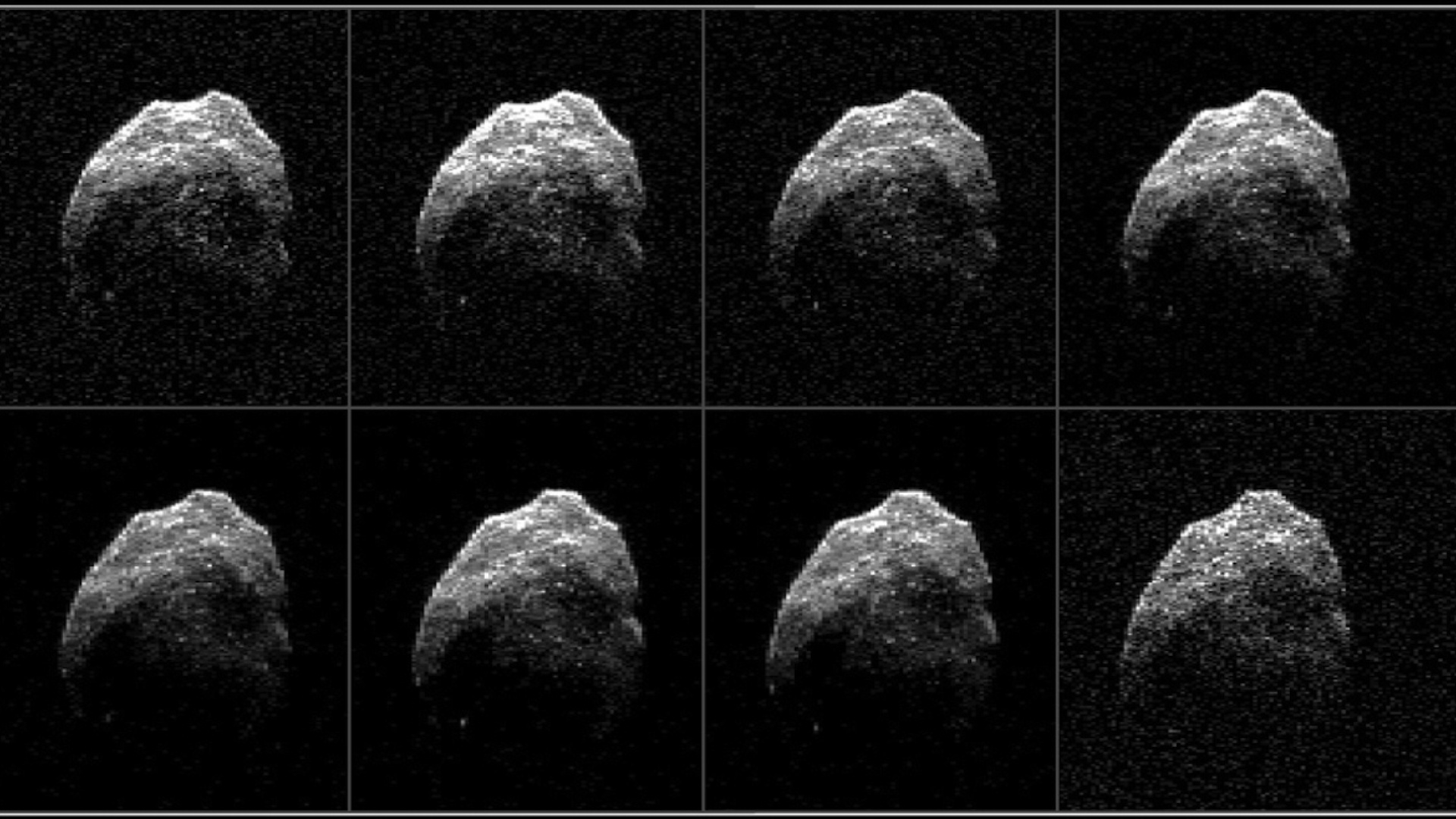 2015 TB145 tutkakuvissa