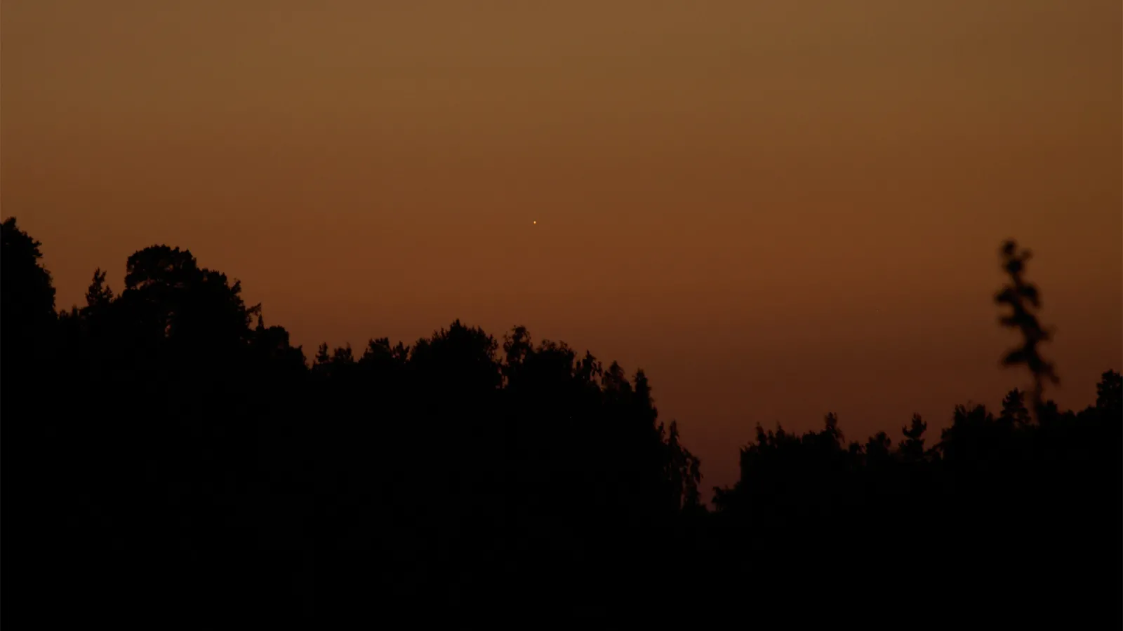 Merkurius iltataivaalla 
