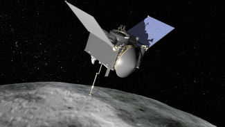 OSIRIS-REx-luotain Bennu-asteroidilla