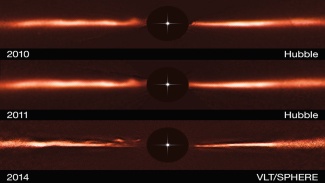 AU Microscopiin ainekiekko