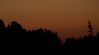 Merkurius iltataivaalla 