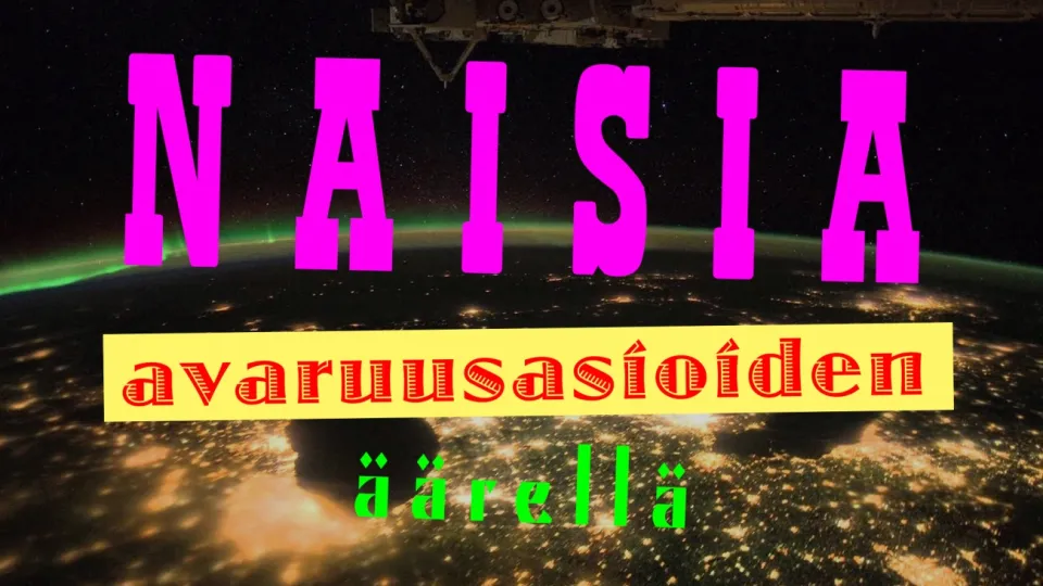 Naisia avaruusasioiden äärellä