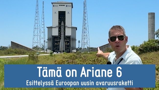 Jari Mäkinen ja Ariane 6