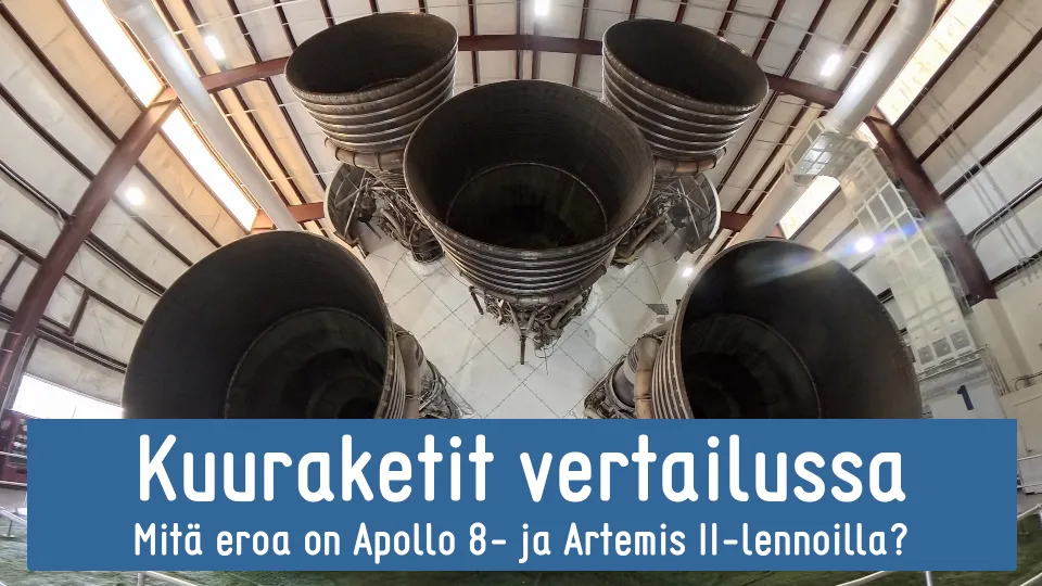 Saturn V:n ensimmäisen vaiheen rakettimoottorit