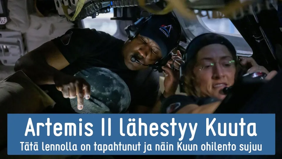 Videon otsikkokuva: Artemis II lähestyy Kuuta – tätä lennolla on tapahtunut ja näin Kuun ohilento sujuu